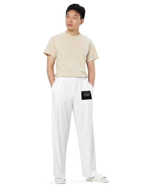 All-over print unisex wide-leg pants