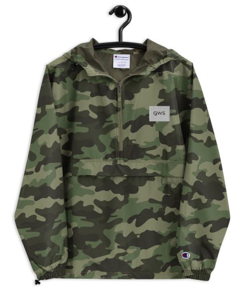 Embroidered Champion Packable Jacket