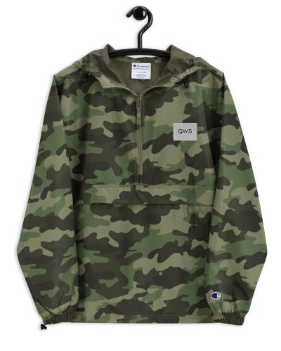Embroidered Champion Packable Jacket