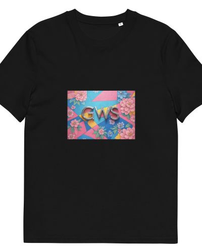 Floral Unisex organic cotton t-shirt