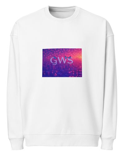Unisex organic oversized sweatshirt