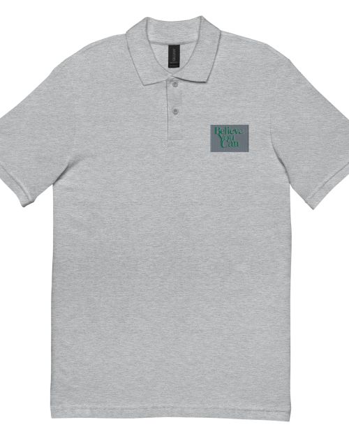 Unisex pique polo shirt