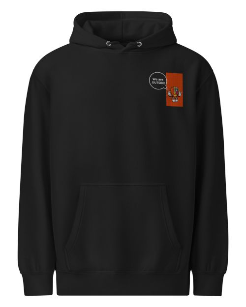 We outside premium mid-weight hoodie