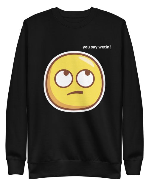 Emoji face Premium Sweatshirt